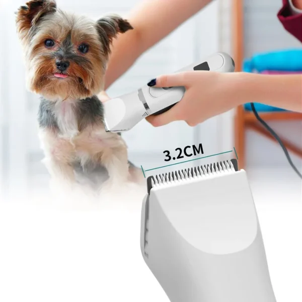Dog Clippers: Low Noise Rechargeable Pet Grooming Kit - Image 2