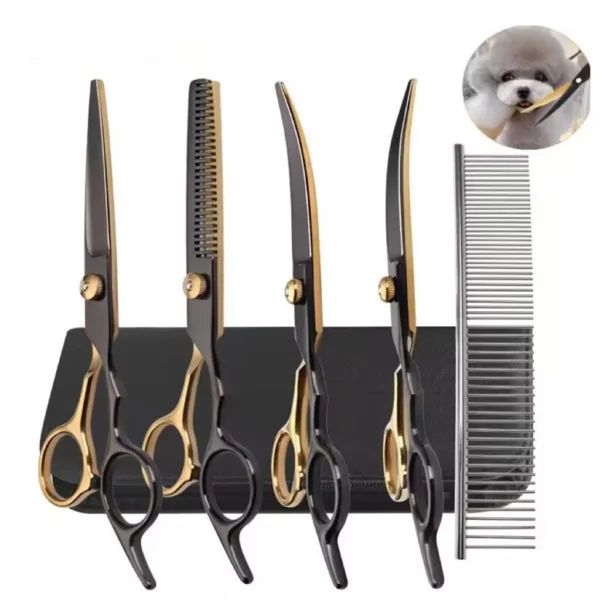 Dog Clippers - 6.5 Inch Grooming Scissors Set