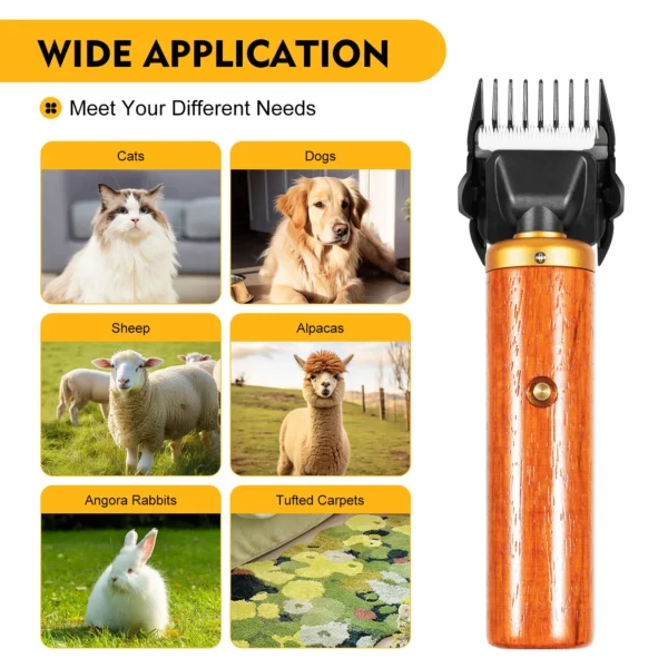 Dog Clippers - Portable Grooming Kit with Storage Box