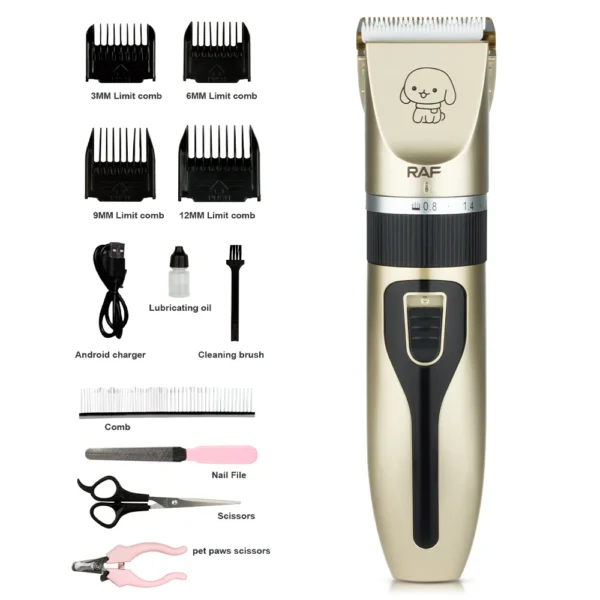 Dog Clippers Low-Noise Pet Hair Trimmer - Image 3