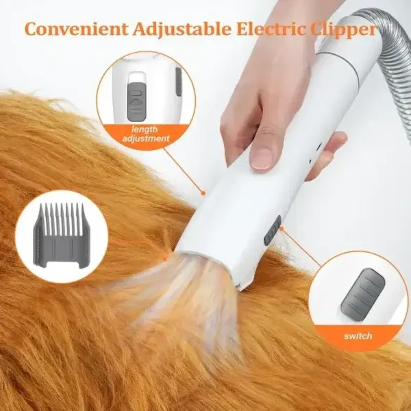 Dog Clippers 5-in-1 Grooming Kit with Vacuum - Image 5