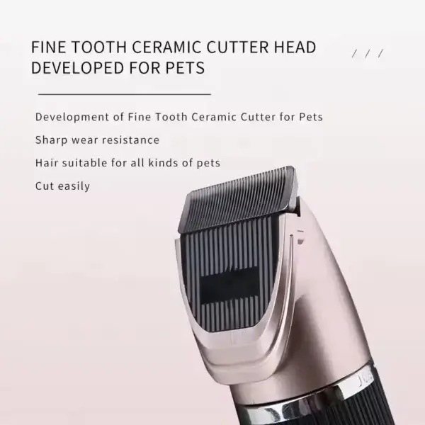 Dog Clippers Professional Rechargeable Pet Grooming Kit - Image 2