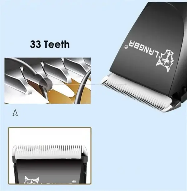 Dog Clippers Professional Rechargeable Grooming Kit - Image 2