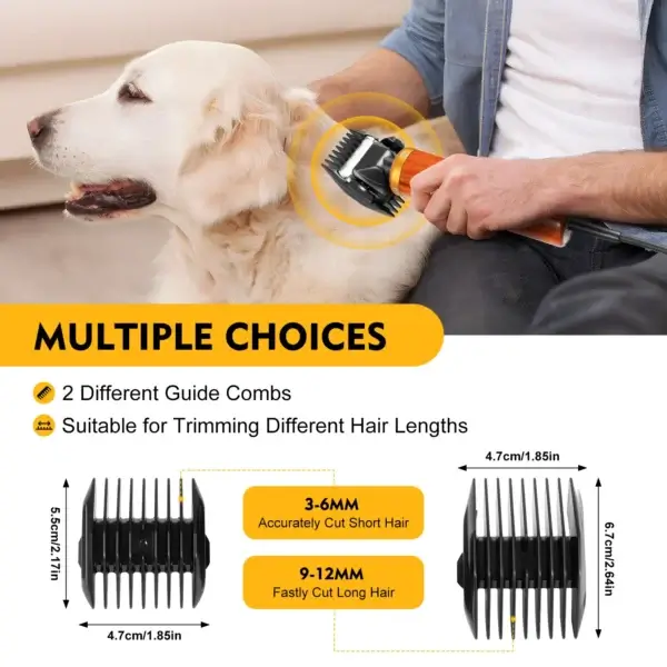 Dog Clippers - Portable Grooming Kit with Storage Box - Image 2