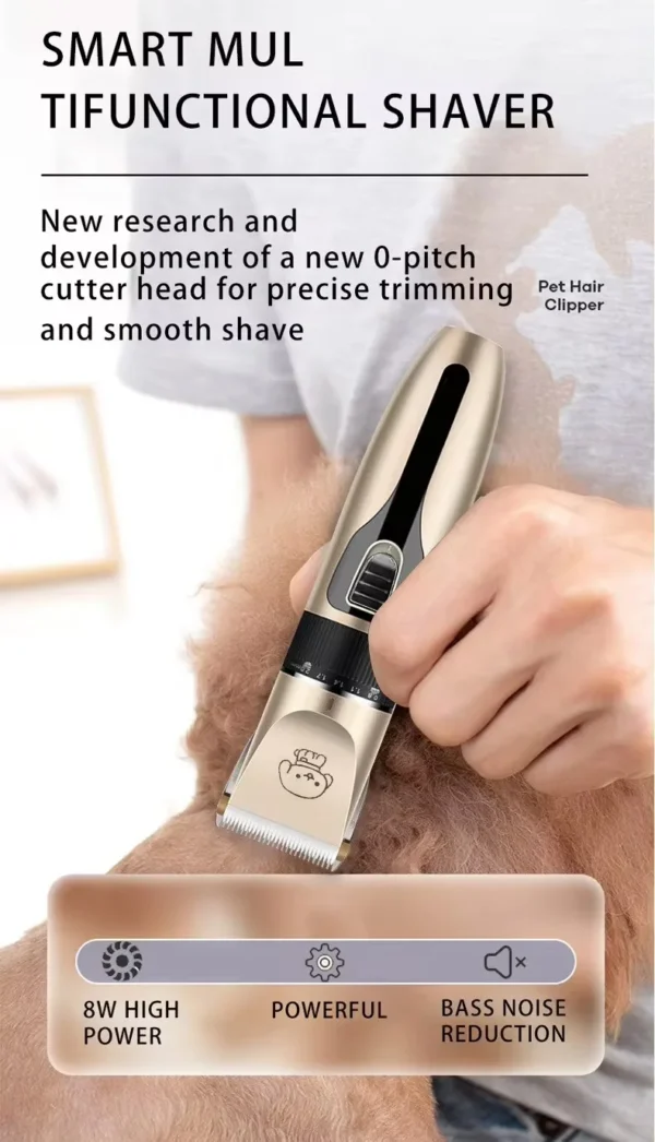 Dog Clippers Rechargeable Grooming Kit Set