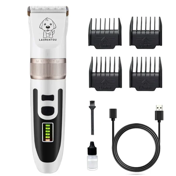 Dog Clippers Rechargeable Professional Grooming Kit - Image 3