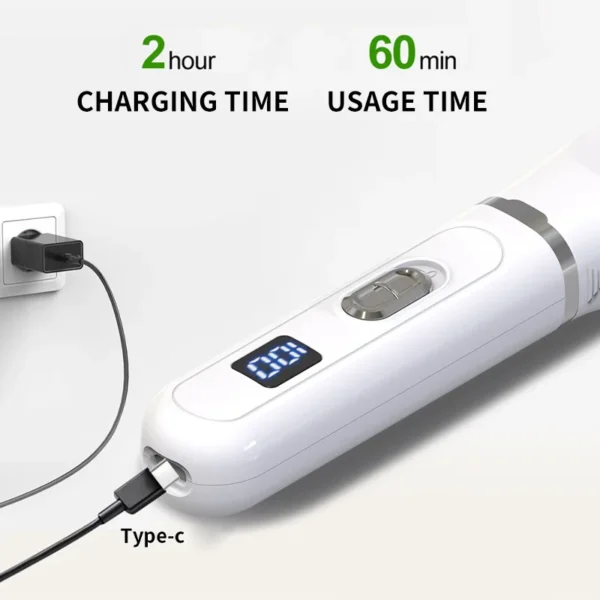 Dog Clippers: Low Noise Rechargeable Pet Grooming Kit - Image 5