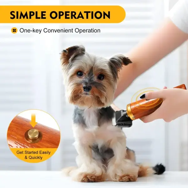 Dog Clippers - Portable Grooming Kit with Storage Box - Image 4