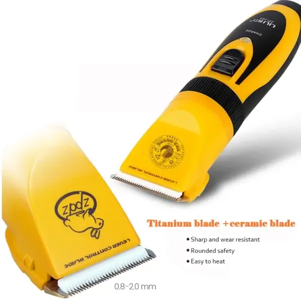 Dog Clippers - Rechargeable Electric Hair Trimmer for Pets - Image 2