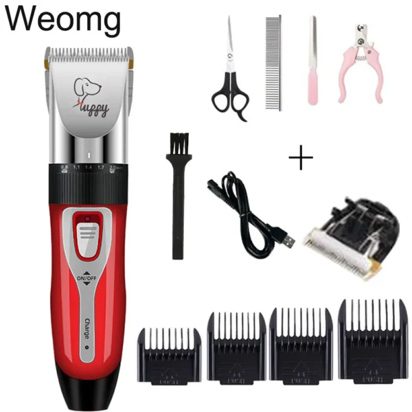 Dog Clippers Rechargeable Professional Grooming Kit