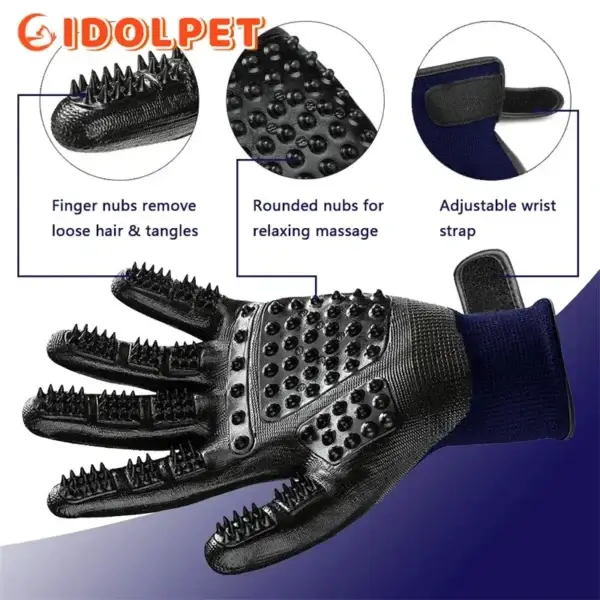 Dog Clippers: Shedding and Bathing Gloves for Pets - Image 3