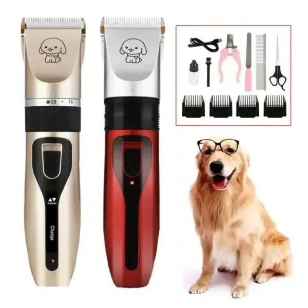 Dog Clippers USB Rechargeable Grooming Trimmer