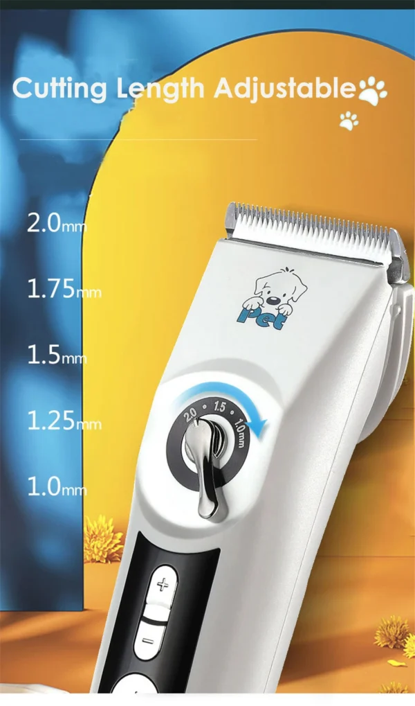Dog Clippers Rechargeable 5-Speed Grooming Trimmer - Image 5