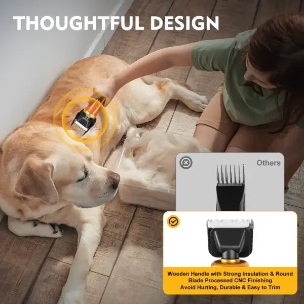 Dog Clippers - Portable Grooming Kit with Storage Box - Image 6