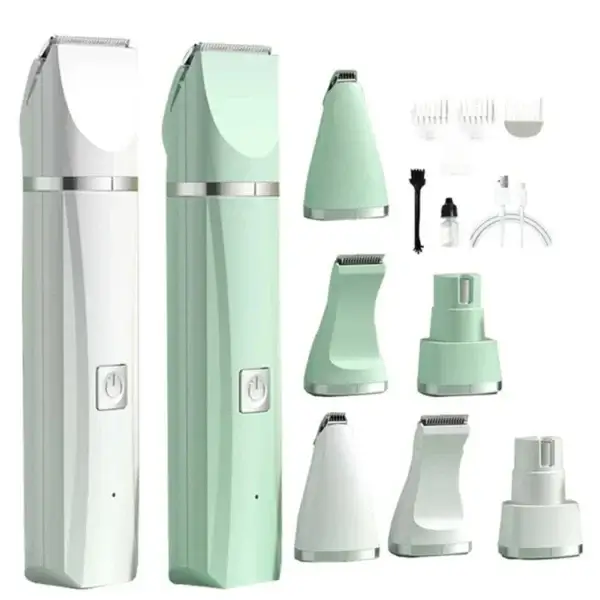 Dog Clippers - 4-in-1 USB Rechargeable Grooming Tool - Image 6