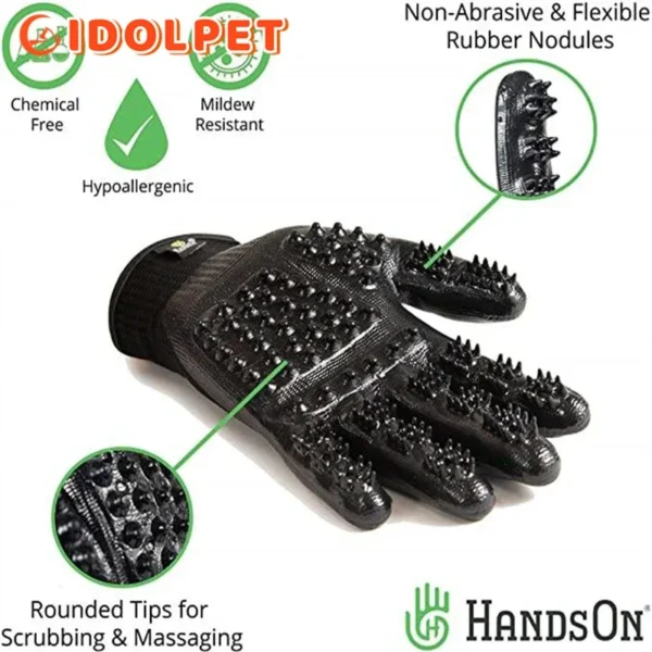 Dog Clippers: Shedding and Bathing Gloves for Pets - Image 2