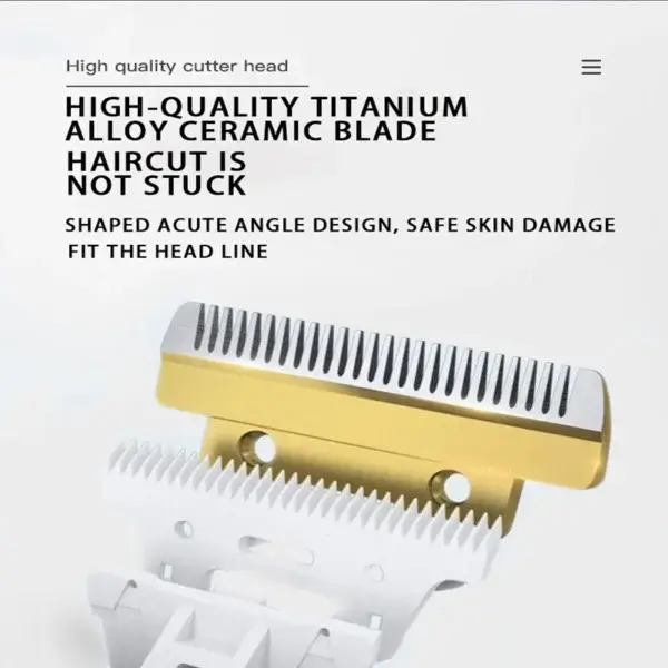 Dog Clippers Set with Ceramic Blade & Cordless Charging - Image 5