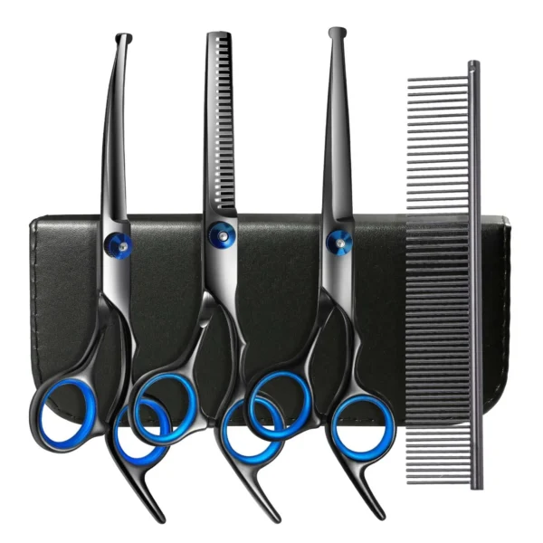 Dog Clippers Premium Titanium Coated with Safety Tips