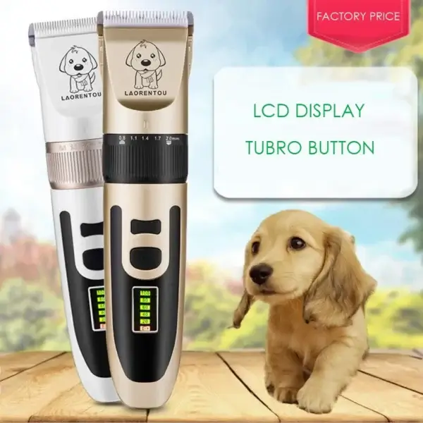 Dog Clippers Rechargeable Professional Grooming Kit