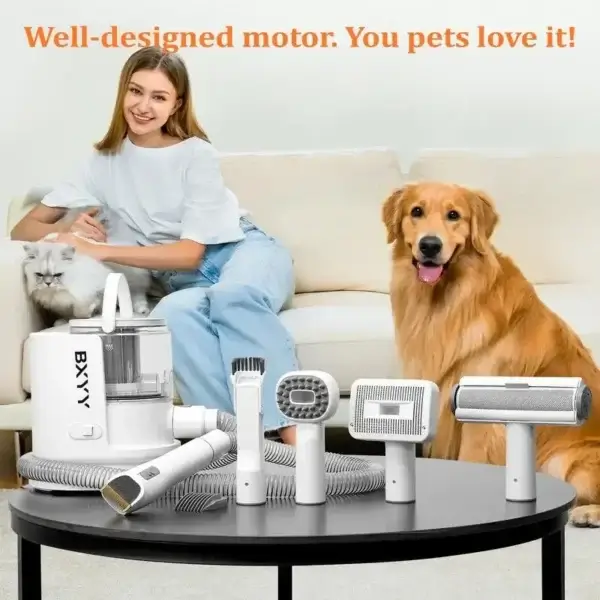 Dog Clippers 5-in-1 Grooming Kit with Vacuum - Image 2