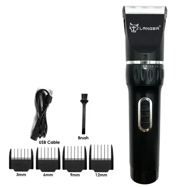 Dog Clippers Professional Rechargeable Grooming Kit