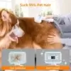 Dog Clippers Kit, 6 Tools, Vacuum Suction & Dryer 2-in-1 - Image 3