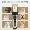Dog Clippers Cordless Professional Grooming Set - Image 5