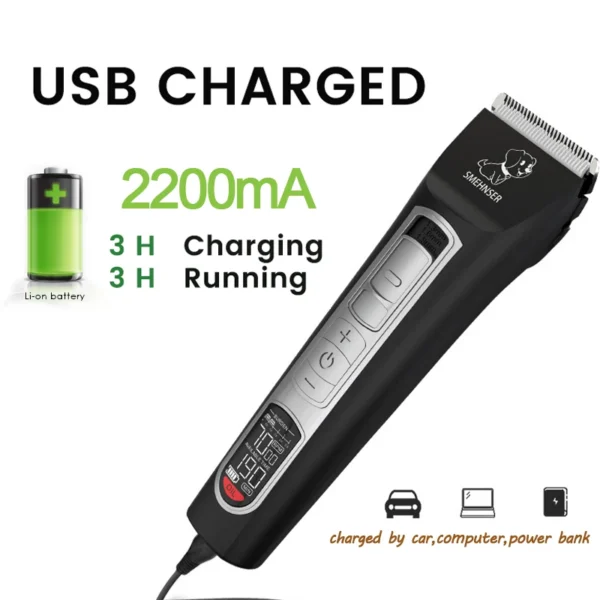 Dog Clippers Professional High Power Low Noise - Image 4