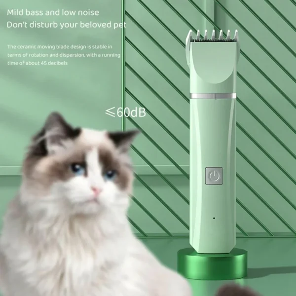 Dog Clippers 4-in-1 Grooming Trimmer with Blades - Image 3