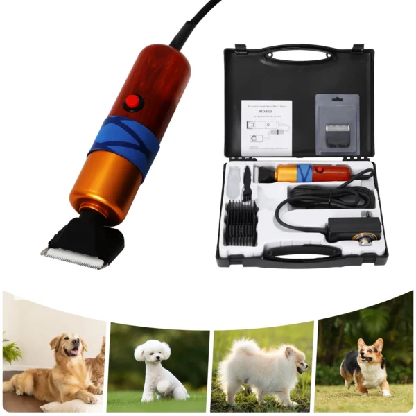 Dog Clippers: Low Noise Electric Hair Shearing