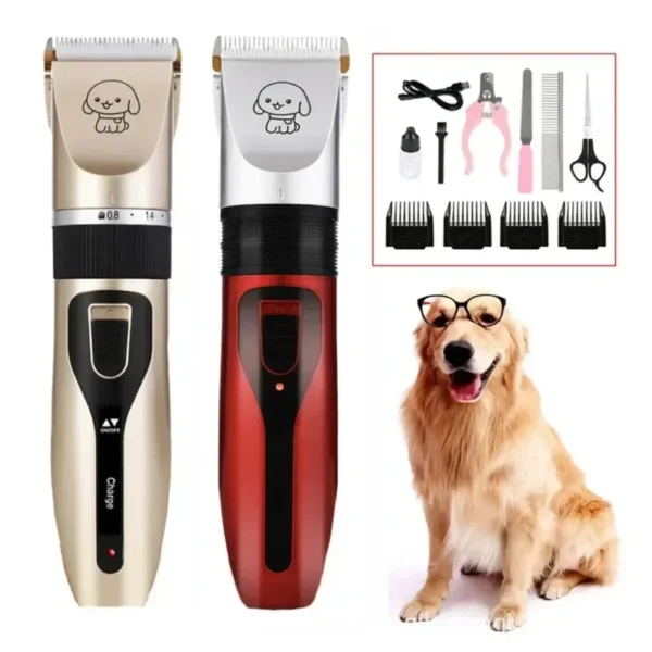 Dog Clippers USB Rechargeable, Low Noise