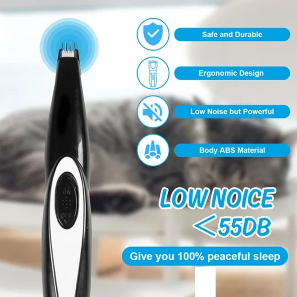 Dog Clippers Rechargeable Low Noise Trimmer - Image 3