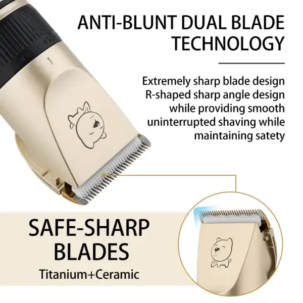 Dog Clippers - Professional Hair Trimmer & Grooming Kit - Image 3