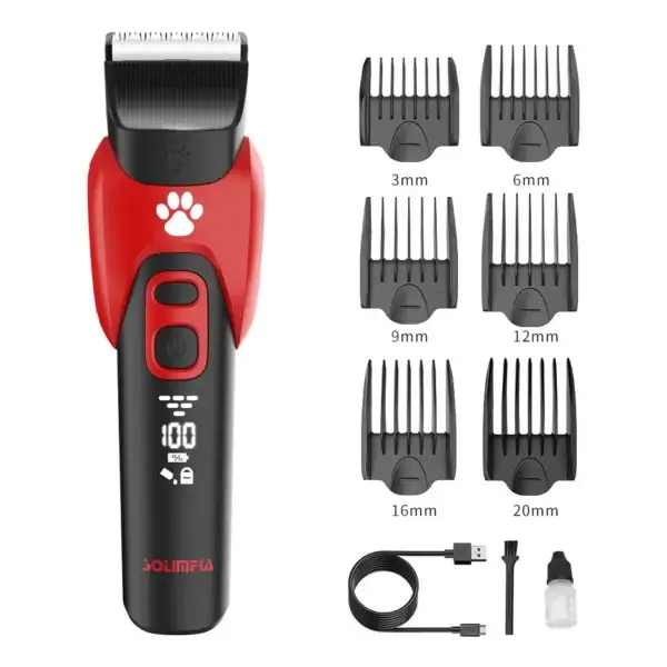 Dog Clippers Rechargeable Professional Trimmer for Pets - Image 6