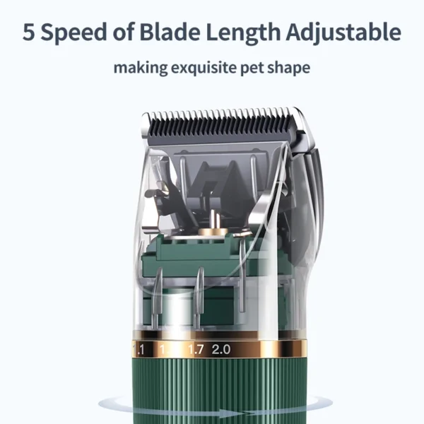 Dog Clippers Rechargeable Low Noise Trimmer - Image 4