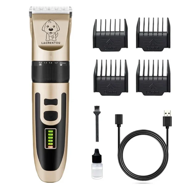 Dog Clippers Rechargeable Professional Grooming Kit - Image 2