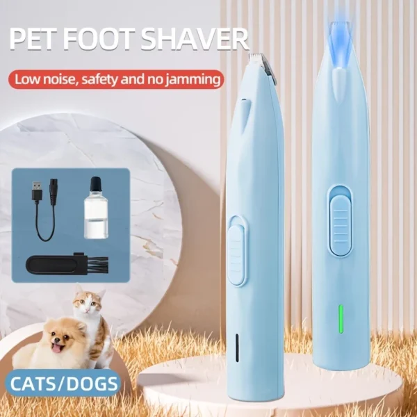 Dog Clippers: Electric Mute Shaver for Cats and Dogs