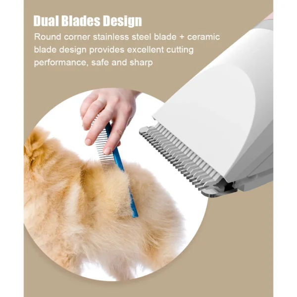 Dog Clippers 4-in-1 Cordless Low Noise Grooming Set - Image 5