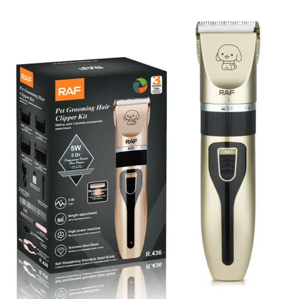 Dog Clippers Low-Noise Pet Hair Trimmer