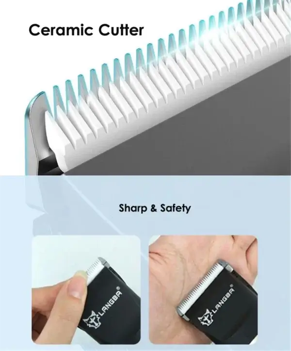Dog Clippers Professional Rechargeable Grooming Kit - Image 3
